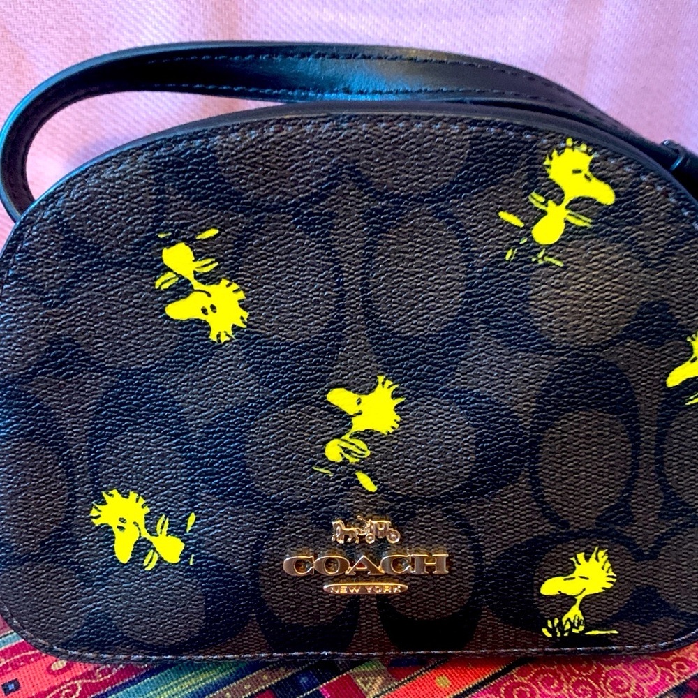 COACH X Peanuts CUTE Woodstock Crossbody